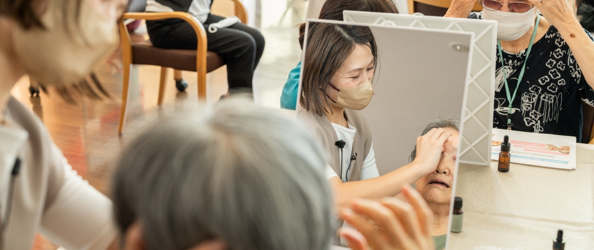 美容を通じて心と身体の健康を支える「らしくforシニア」